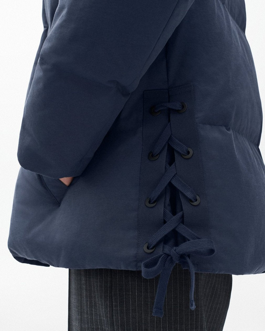Leonard Puffer Jacket - Navy