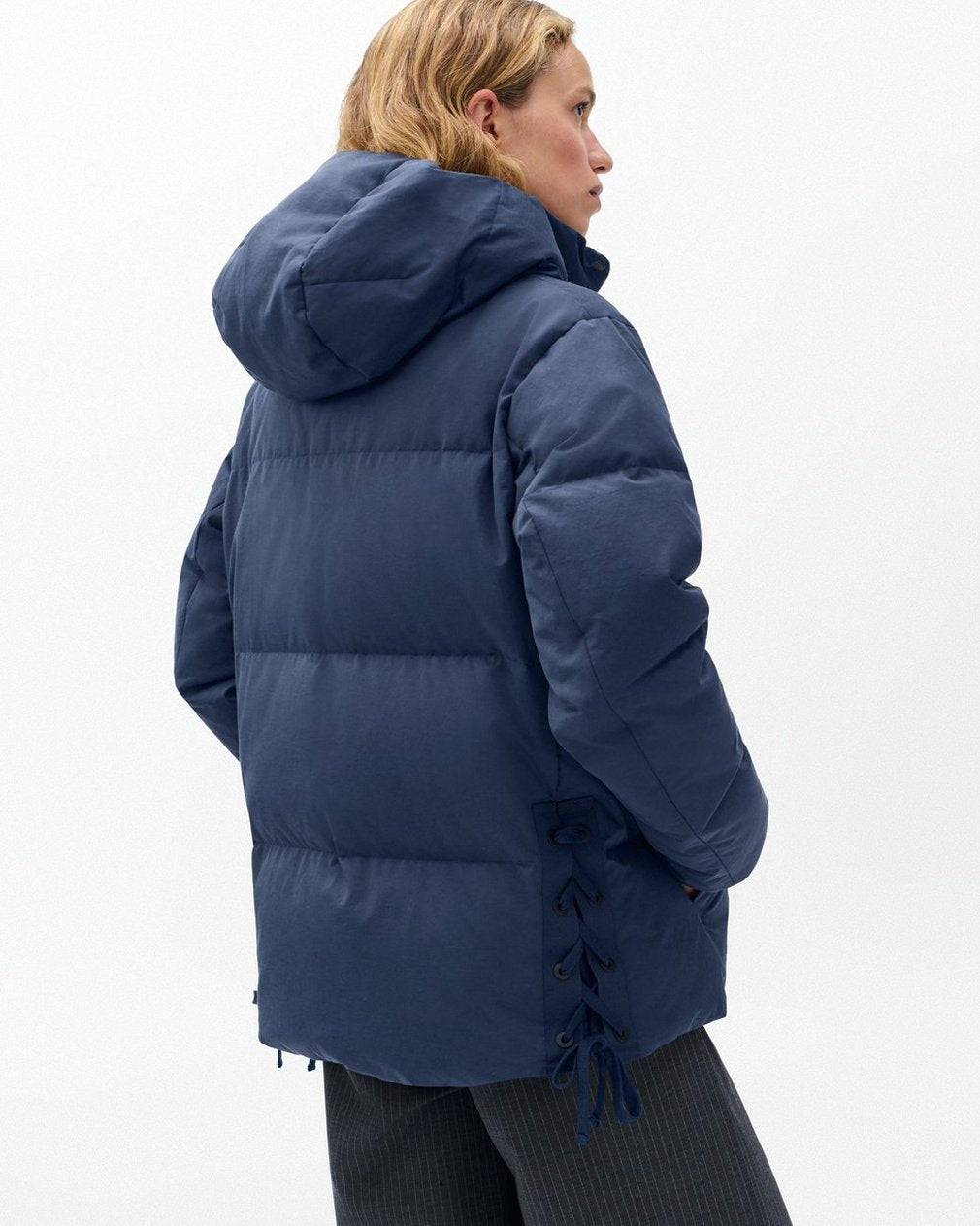 Leonard Puffer Jacket - Navy