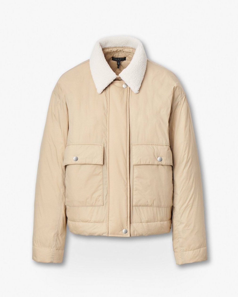 Nonie Puffer Jacket - Khaki