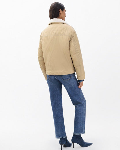 Nonie Puffer Jacket - Khaki