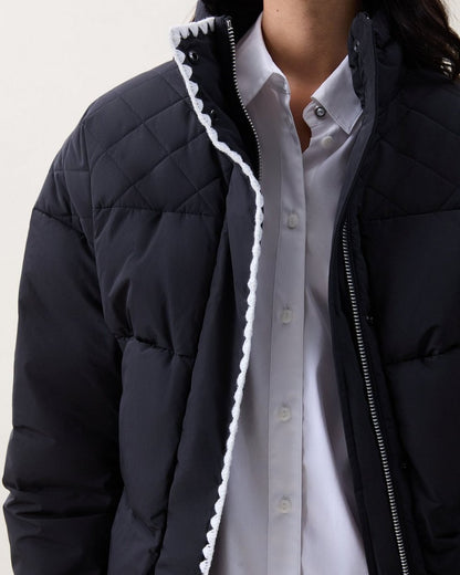 Isabella Puffer Jacket - Black