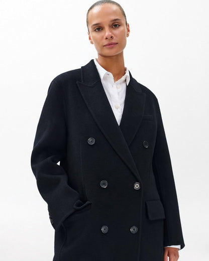 Vasso Wool Coat - Black