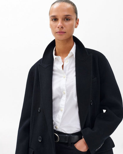 Vasso Wool Coat - Black