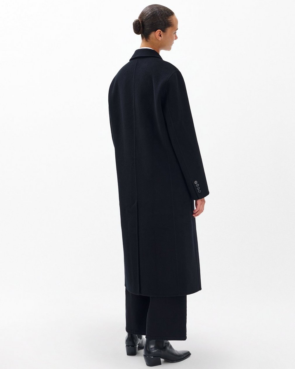 Vasso Wool Coat - Black