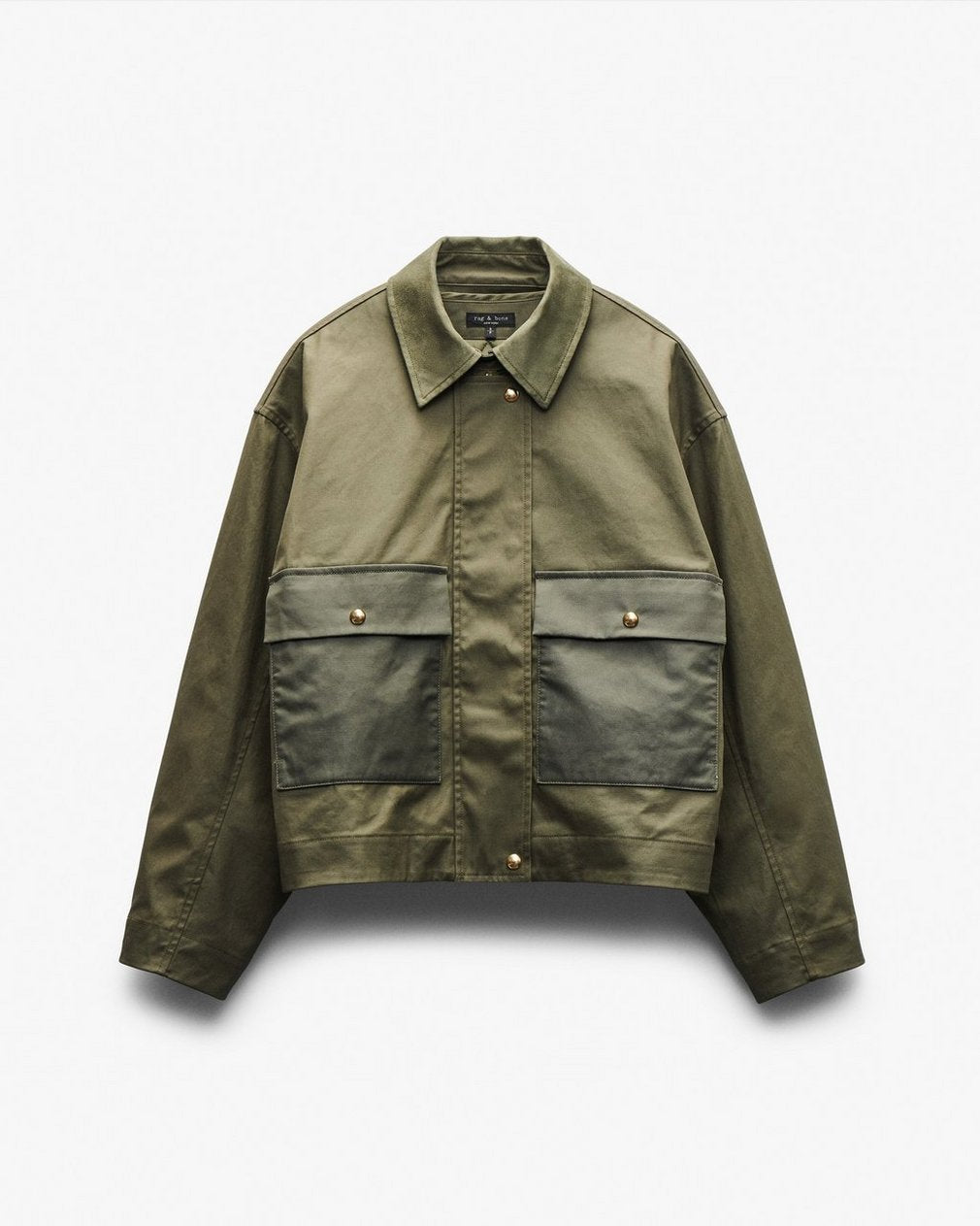 Nonie 2-in-1 Cotton Jacket - Olive