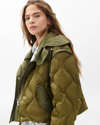 Taki Convertible Jacket - Olive