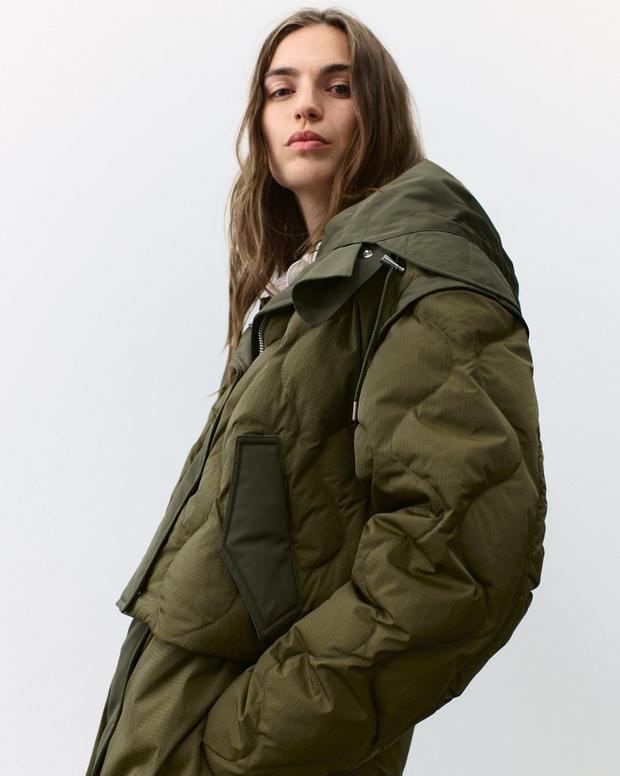 Taki Convertible Jacket - Olive
