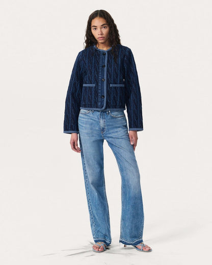 Carter Denim Liner - Blue