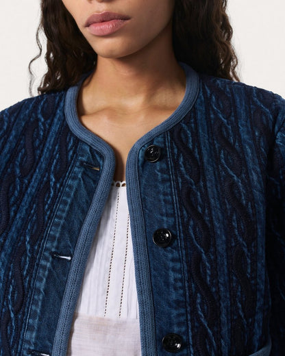 Carter Denim Liner - Blue