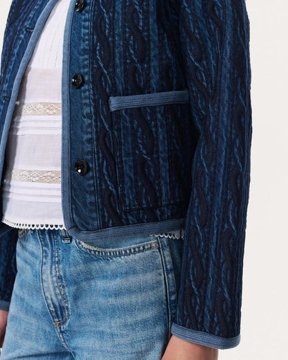 Carter Denim Liner - Blue