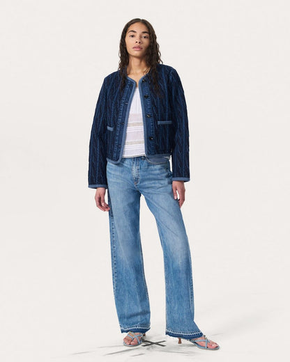 Carter Denim Liner - Blue