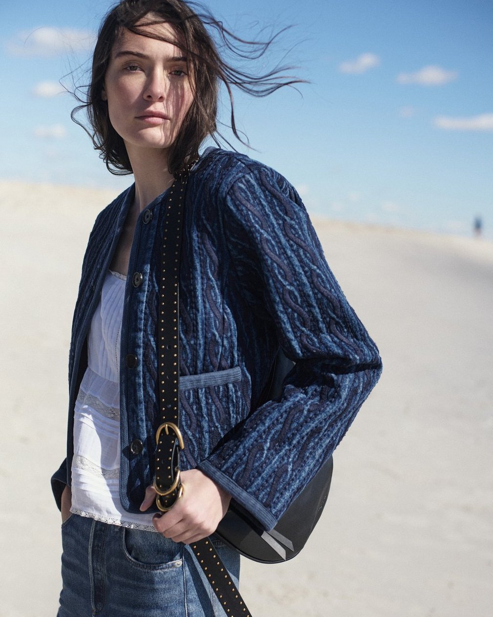 Carter Denim Liner - Blue