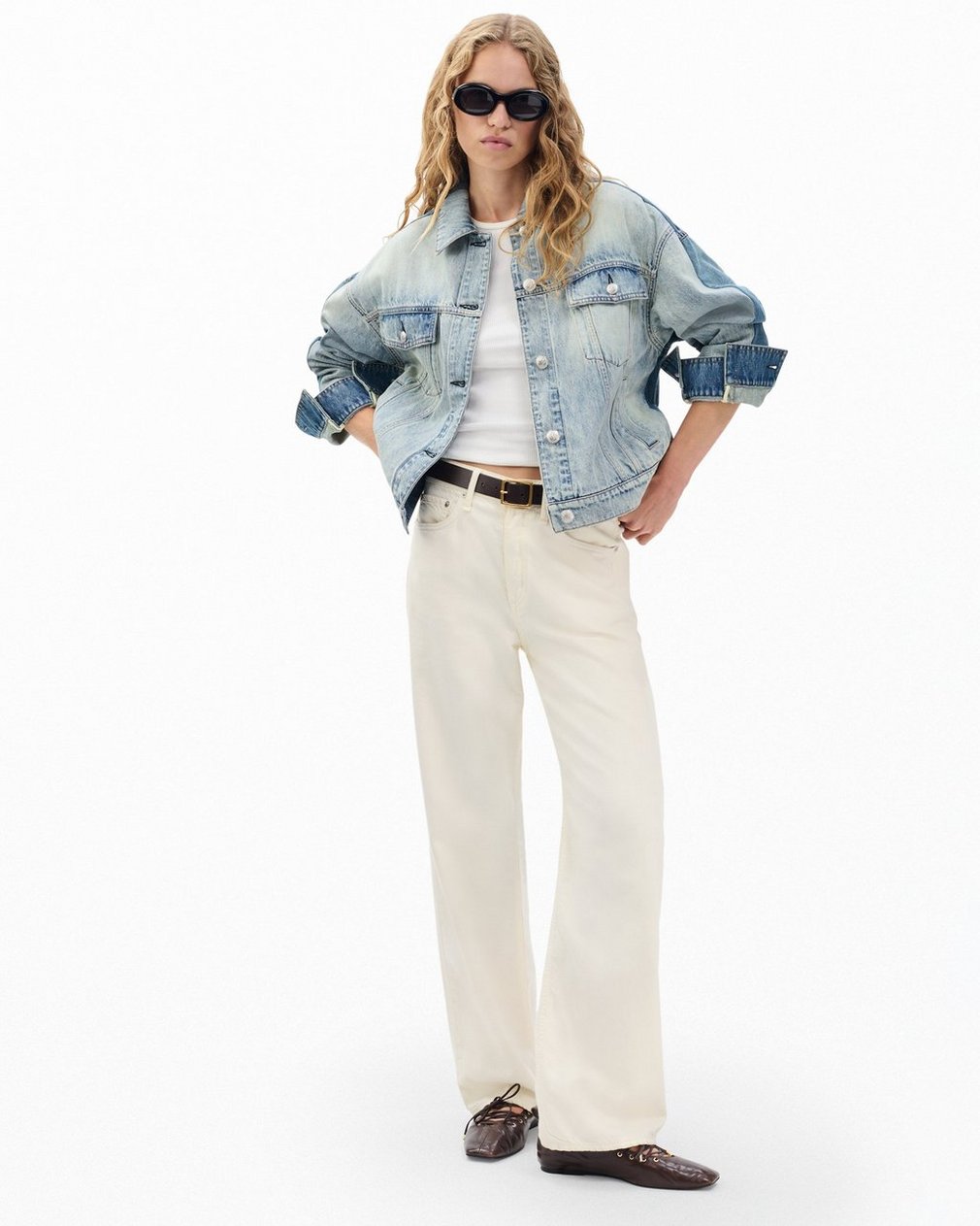 Ryan Denim Trucker Jacket - York Spliced