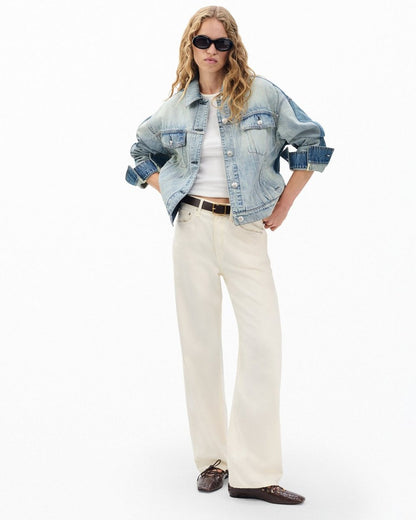 Ryan Denim Trucker Jacket - York Spliced