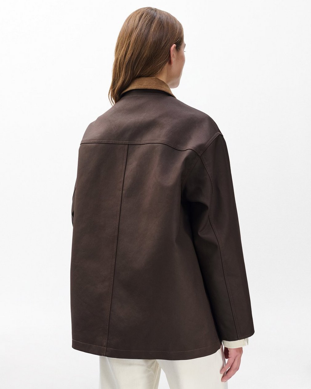 Cassidy Cotton Jacket - Brown