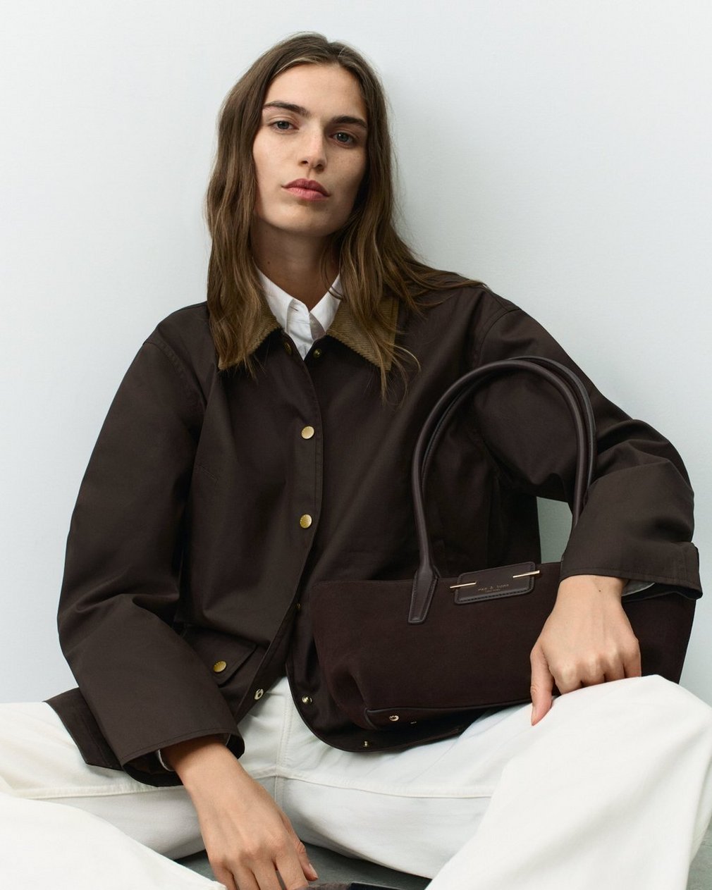 Cassidy Cotton Jacket - Brown