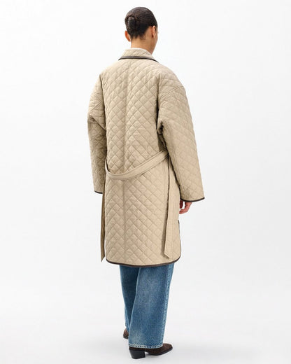 Kelly Quilted Jacket - Tan