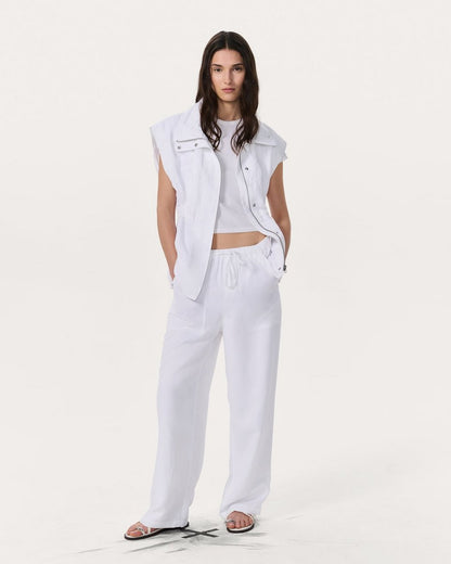 Monica Vest - White