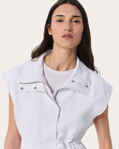 Monica Vest - White