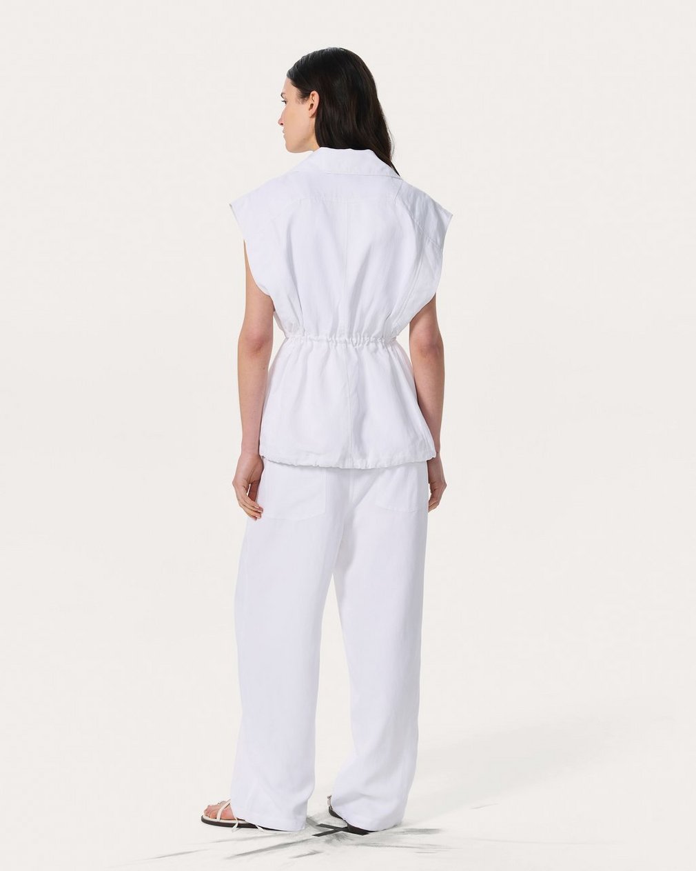 Monica Vest - White