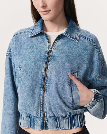 Featherweight Lara Denim Jacket - Chime