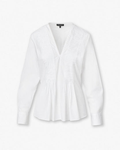 Asher Cotton Top - White