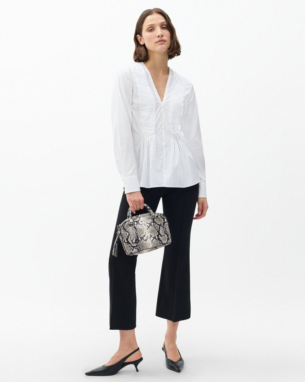 Asher Cotton Top - White