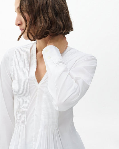 Asher Cotton Top - White