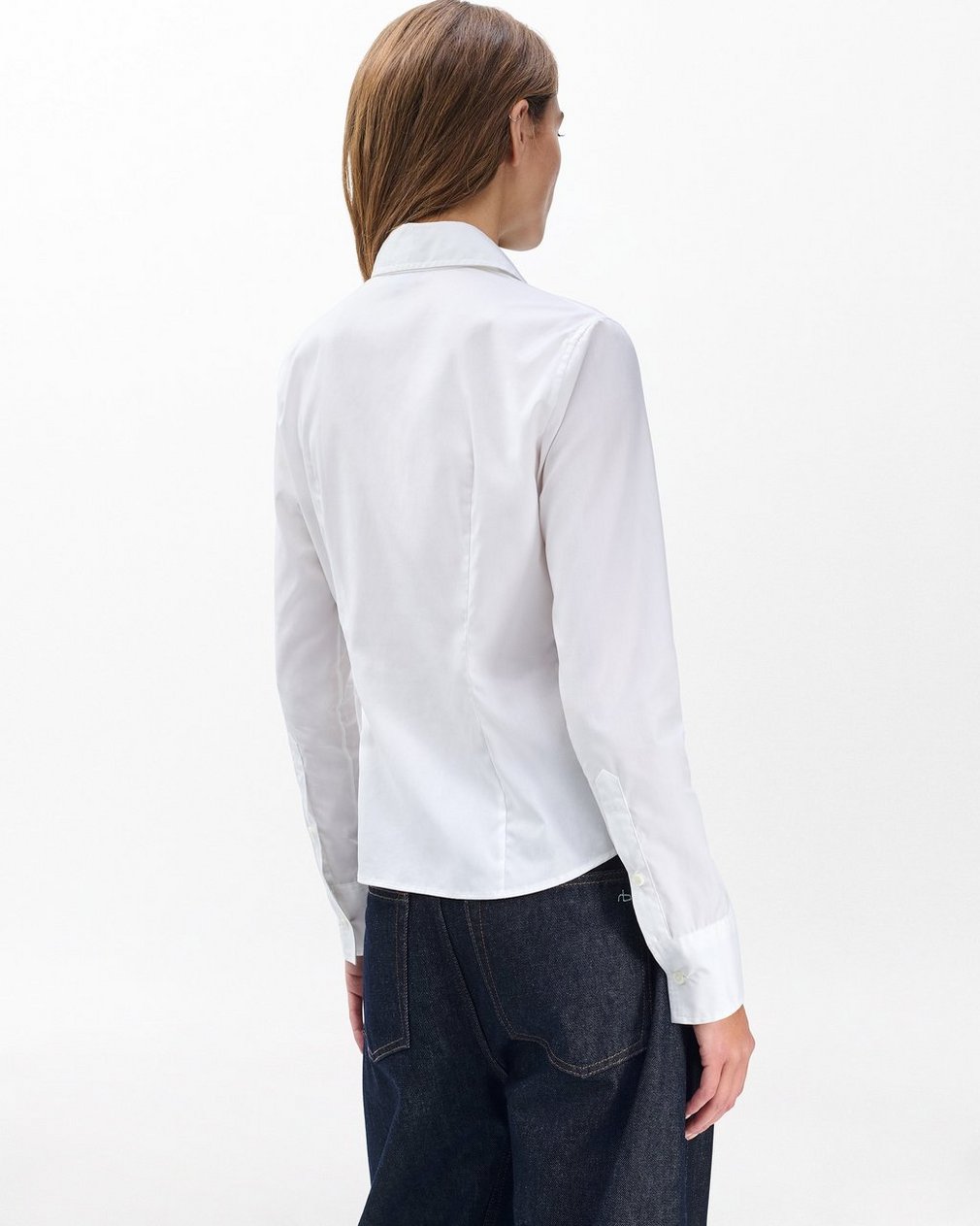 Dayton Poplin Shirt - White