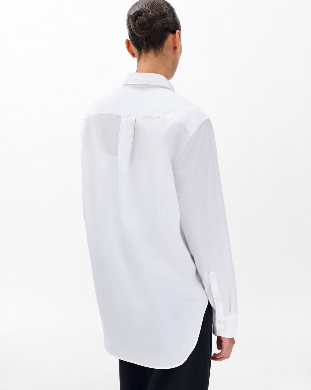 Maxine Poplin Shirt - White