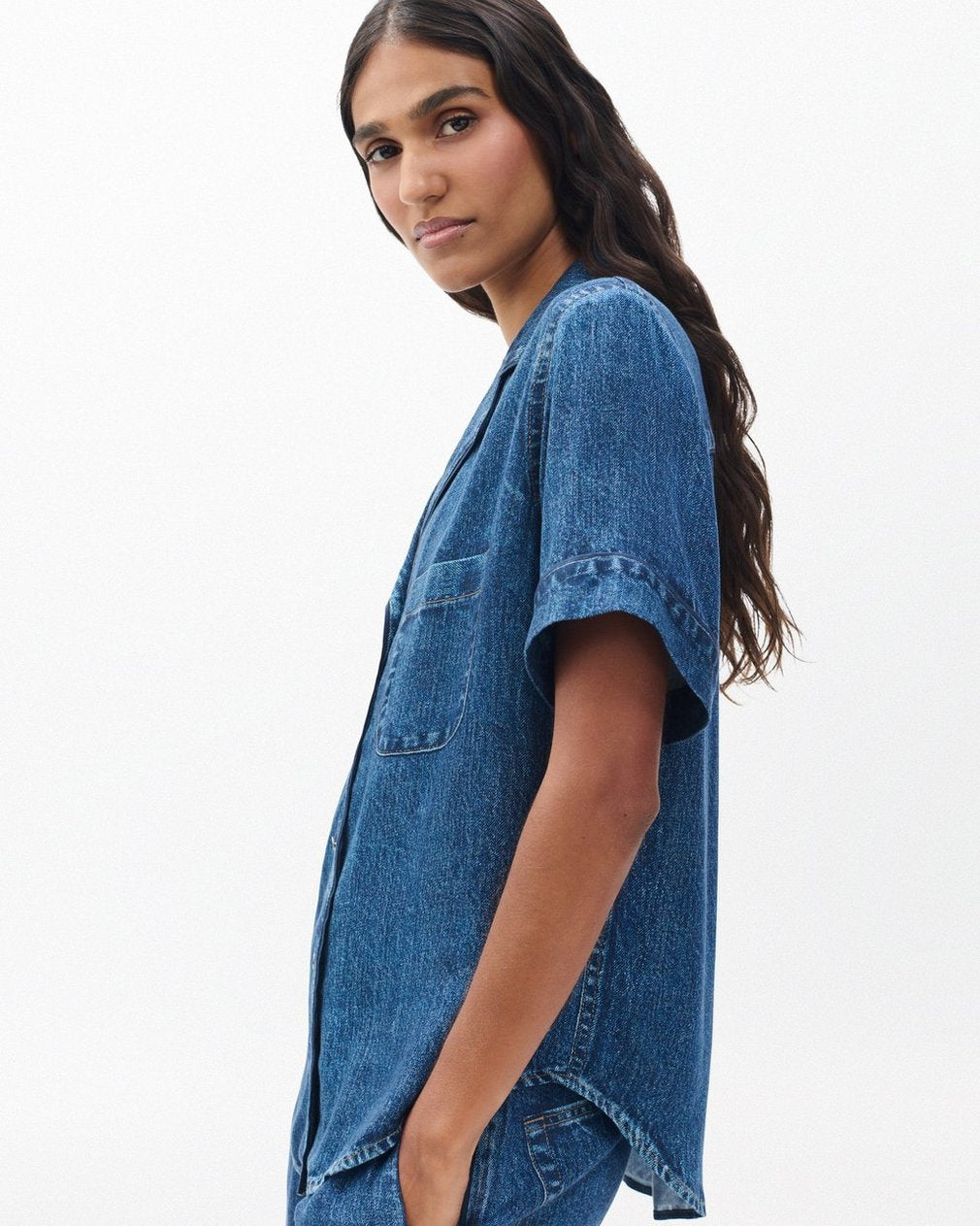 Miramar Short-Sleeve Lounge Shirt - York