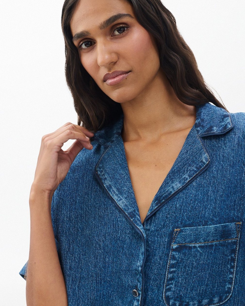Miramar Short-Sleeve Lounge Shirt - York