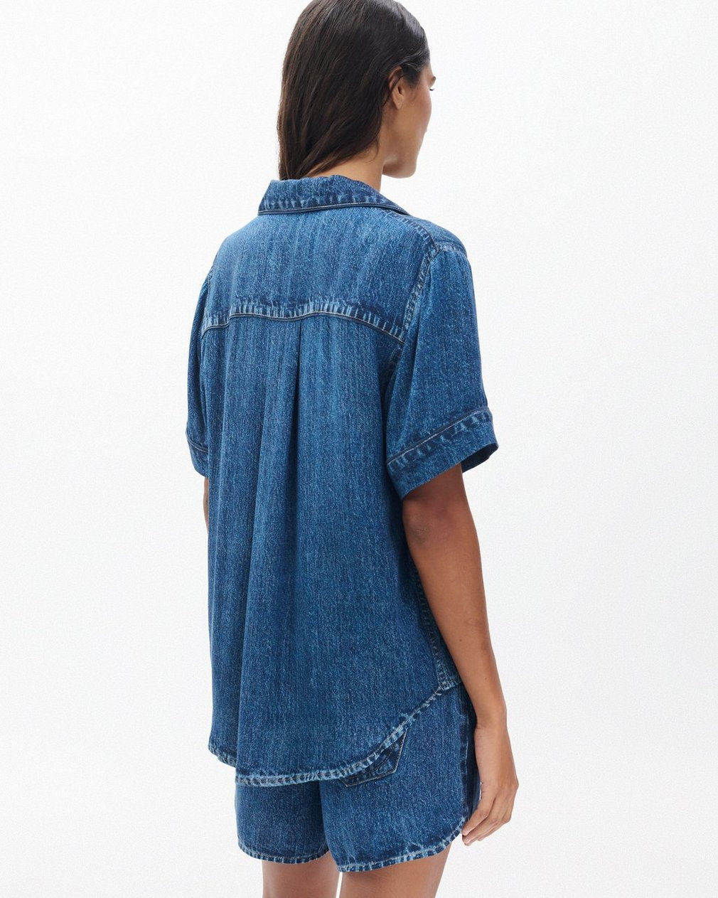 Miramar Short-Sleeve Lounge Shirt - York