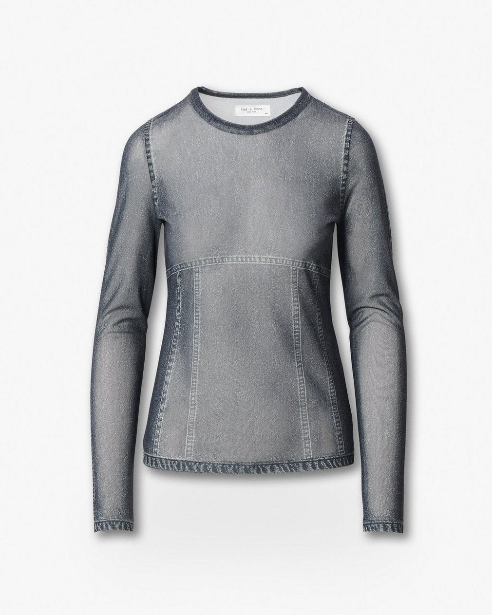 Miramar Long-Sleeve Tee - Washed Black