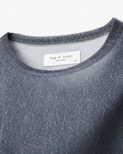 Miramar Long-Sleeve Tee - Washed Black