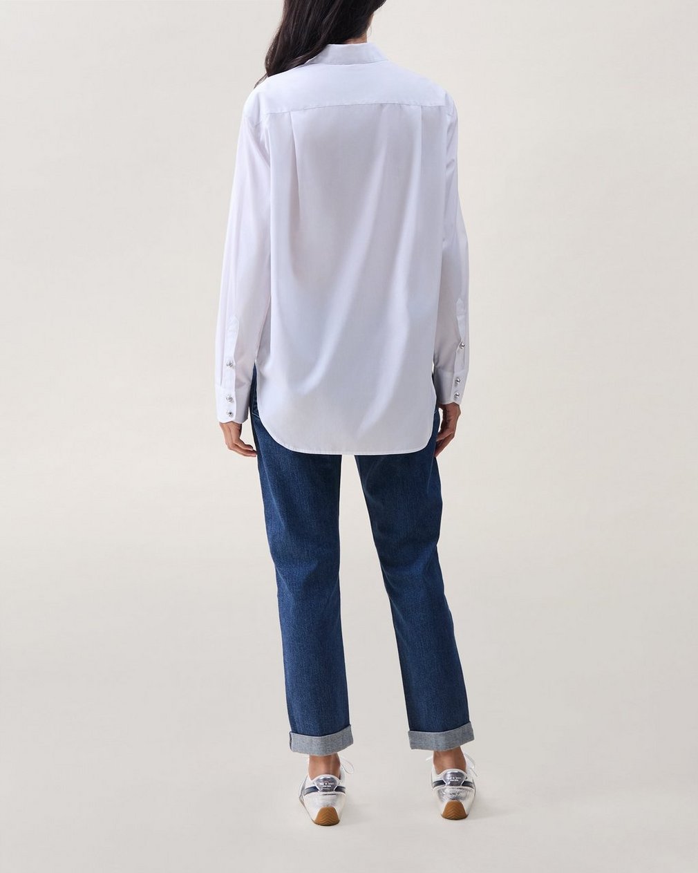 Monty Poplin Shirt - White