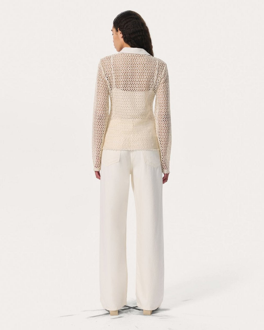Liv Mesh Polo Shirt - Turtledove