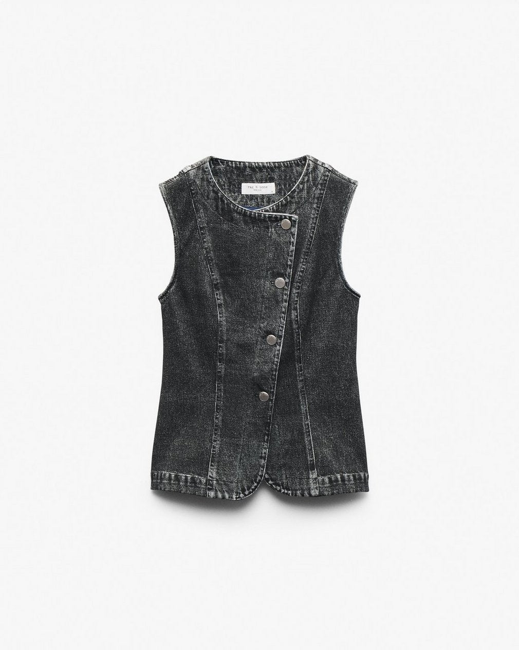 Miramar Olivia Vest - Washed Black