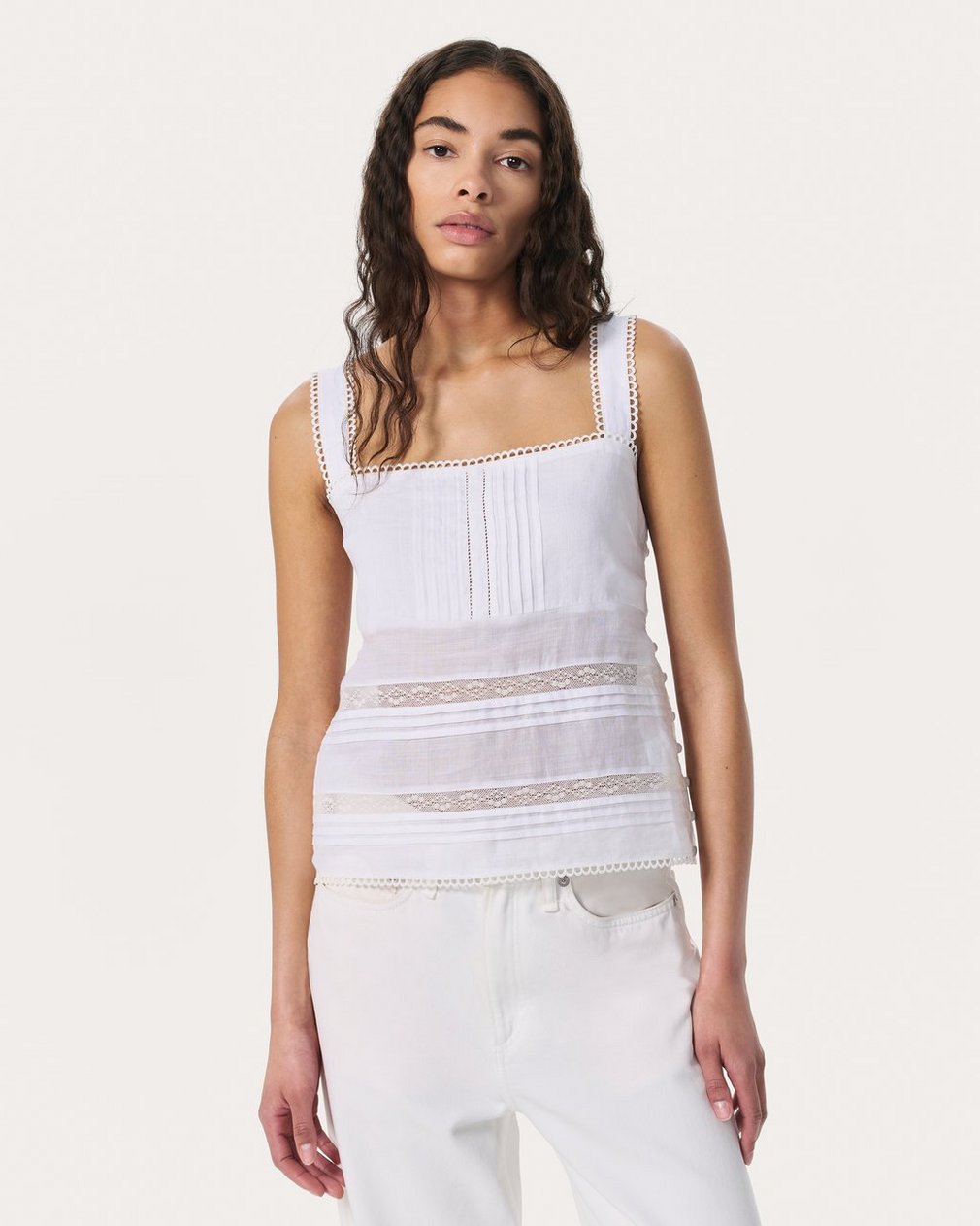 Viviana Tank Top - White
