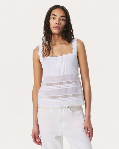 Viviana Tank Top - White