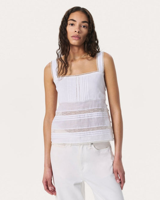 Viviana Tank Top - White