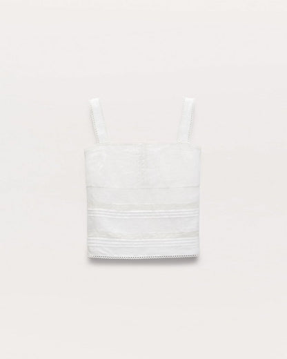 Viviana Tank Top - White