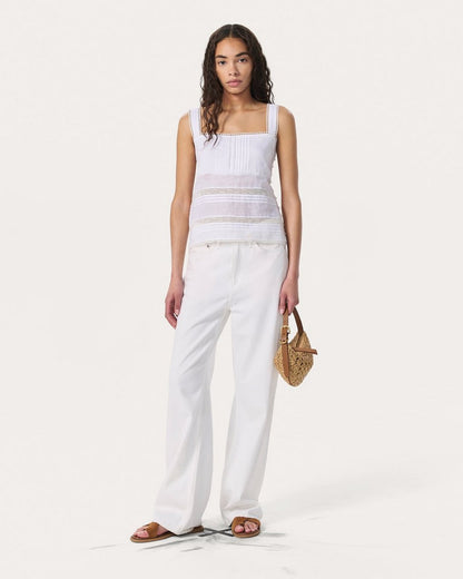 Viviana Tank Top - White