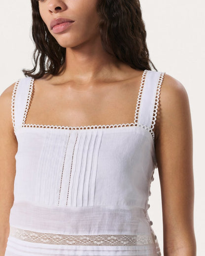 Viviana Tank Top - White