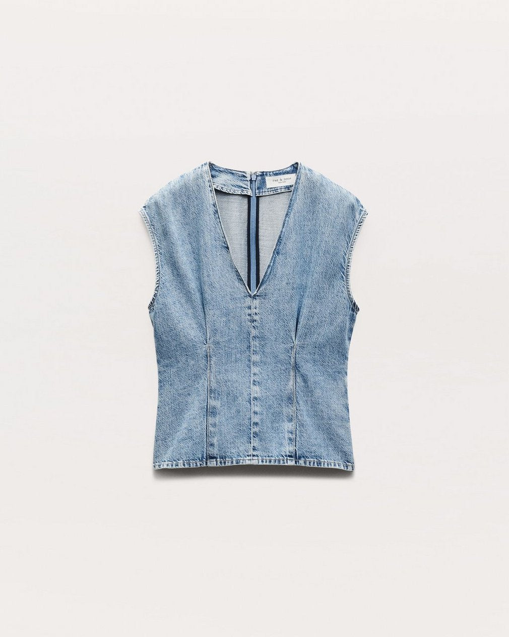 Ava Denim Top - Tilden