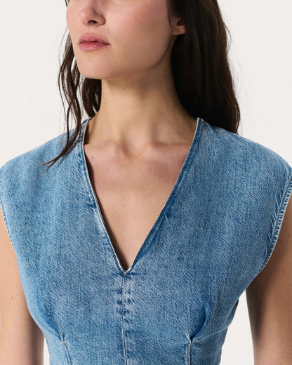 Ava Denim Top - Tilden