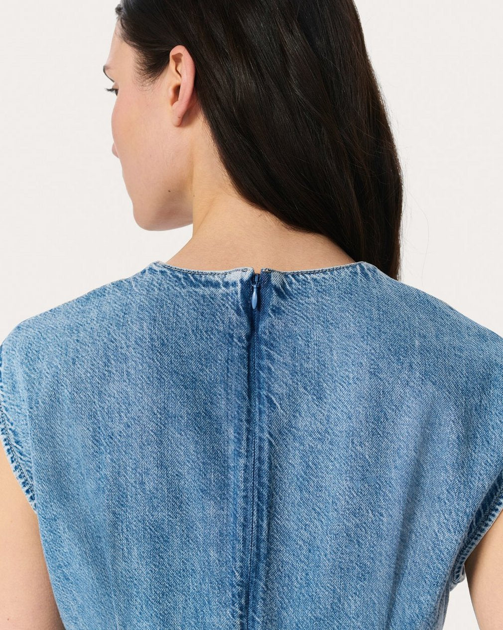 Ava Denim Top - Tilden