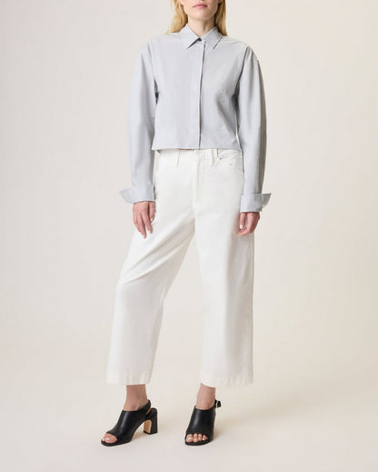 Becca Poplin Shirt - Storm