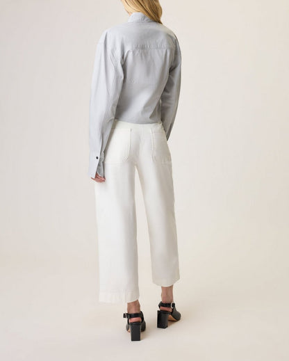 Becca Poplin Shirt - Storm