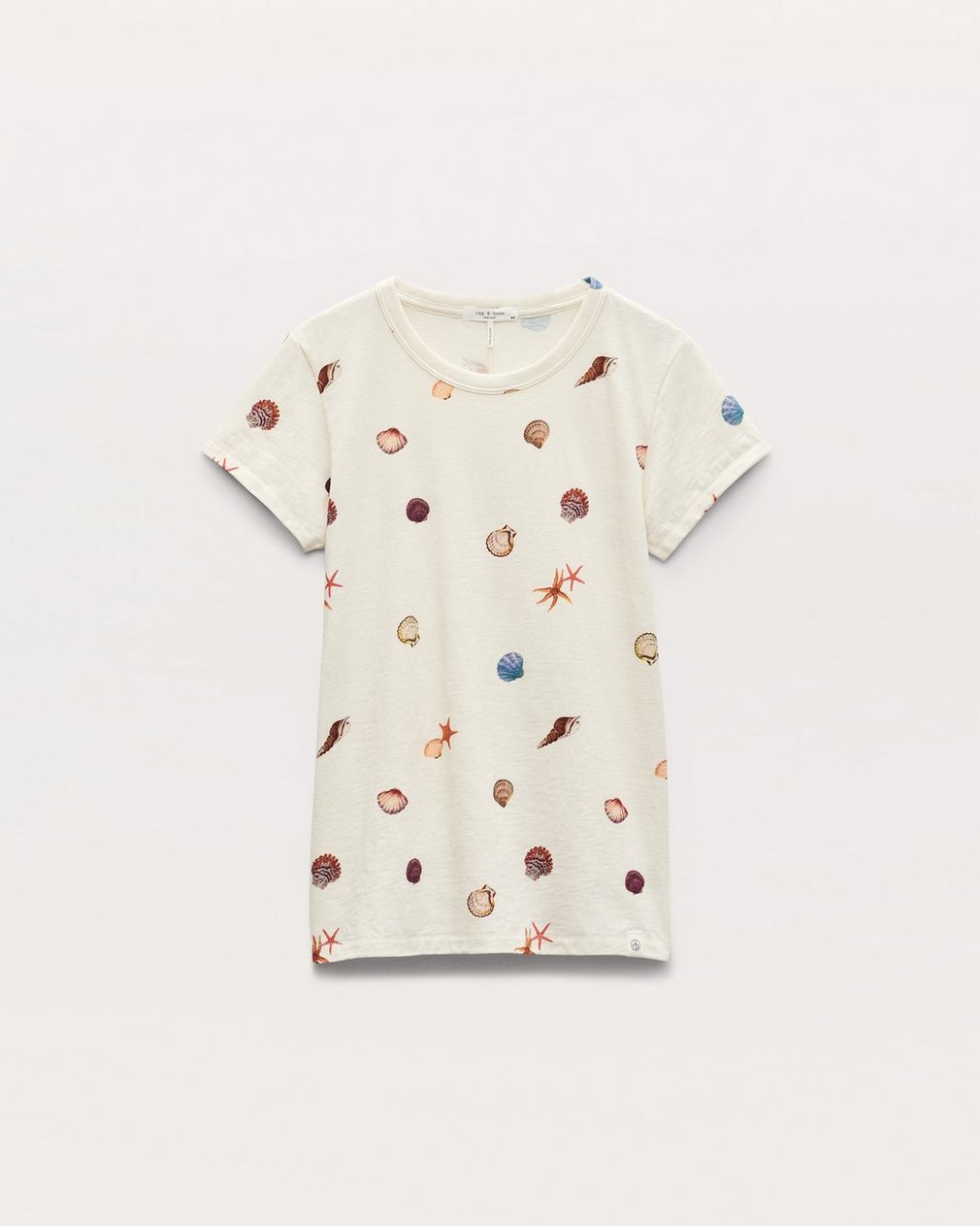 Seashell Graphic Tee - Ivory Multi